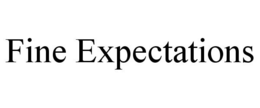 FINE EXPECTATIONS - official mark drawing from the USPTO record