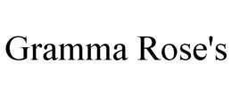 GRAMMA ROSE'S - official mark drawing from the USPTO record