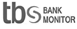 TBS BANK MONITOR - official mark drawing from the USPTO record