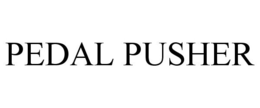 PEDAL PUSHER - official mark drawing from the USPTO record