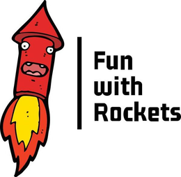 FUN WITH ROCKETS - official mark drawing from the USPTO record