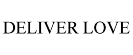 DELIVER LOVE - official mark drawing from the USPTO record