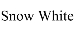 SNOW WHITE - official mark drawing from the USPTO record