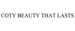 COTY BEAUTY THAT LASTS - official mark drawing from the USPTO record