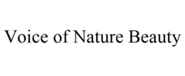 VOICE OF NATURE BEAUTY - official mark drawing from the USPTO record