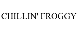 CHILLIN' FROGGY - official mark drawing from the USPTO record