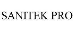 SANITEK PRO - official mark drawing from the USPTO record