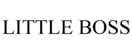 LITTLE BOSS - official mark drawing from the USPTO record