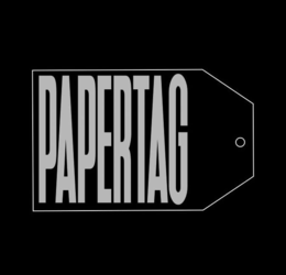 PAPERTAG - official mark drawing from the USPTO record