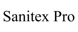SANITEX PRO - official mark drawing from the USPTO record