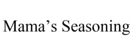 MAMA'S SEASONING - official mark drawing from the USPTO record