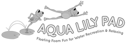 AQUA LILY PAD FLOATING FOAM FUN FOR WATER RECREATION & RELAXING - official mark drawing from the USPTO record
