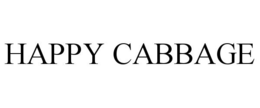 HAPPY CABBAGE - official mark drawing from the USPTO record