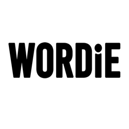 WORDIE - official mark drawing from the USPTO record
