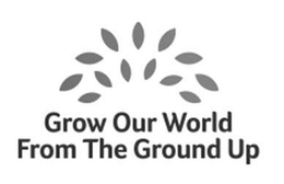 GROW OUR WORLD FROM THE GROUND UP - official mark drawing from the USPTO record