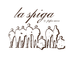 LA SPIGA BY PAPER MOON - official mark drawing from the USPTO record