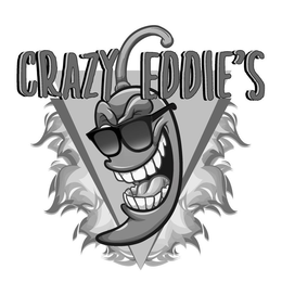 CRAZY EDDIE'S - official mark drawing from the USPTO record