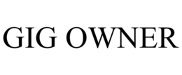 GIG OWNER - official mark drawing from the USPTO record