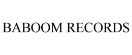 BABOOM RECORDS - official mark drawing from the USPTO record