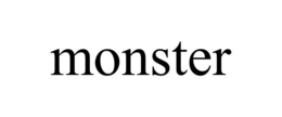 MONSTER - official mark drawing from the USPTO record