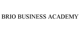 BRIO BUSINESS ACADEMY - official mark drawing from the USPTO record