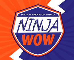NINJA WOW NINJA WARRIOR ON WHEELS - official mark drawing from the USPTO record