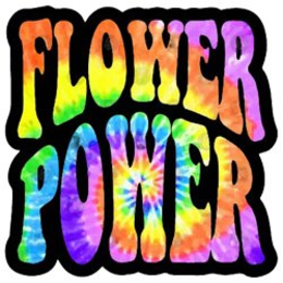 FLOWER POWER - official mark drawing from the USPTO record
