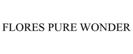 FLORES PURE WONDER - official mark drawing from the USPTO record