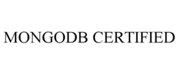 MONGODB CERTIFIED - official mark drawing from the USPTO record