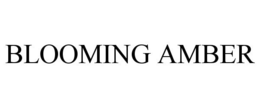 BLOOMING AMBER - official mark drawing from the USPTO record