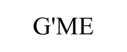 G'ME - official mark drawing from the USPTO record