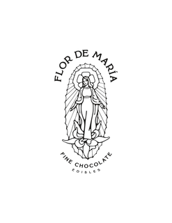 FLOR DE MARÍA FINE CHOCOLATE EDIBLES - official mark drawing from the USPTO record