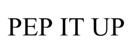 PEP IT UP - official mark drawing from the USPTO record