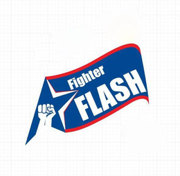 FIGHTER FLASH - official mark drawing from the USPTO record
