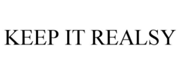 KEEP IT REALSY - official mark drawing from the USPTO record