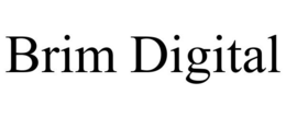 BRIM DIGITAL - official mark drawing from the USPTO record