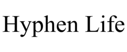 HYPHEN LIFE - official mark drawing from the USPTO record