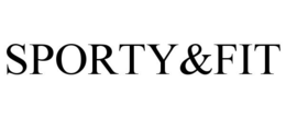 SPORTY&FIT - official mark drawing from the USPTO record