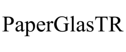 PAPERGLASTR - official mark drawing from the USPTO record
