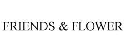 FRIENDS & FLOWER - official mark drawing from the USPTO record