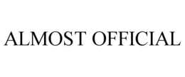 ALMOST OFFICIAL - official mark drawing from the USPTO record