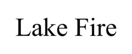 LAKE FIRE - official mark drawing from the USPTO record