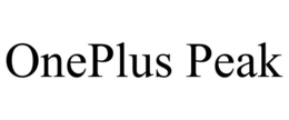 ONEPLUS PEAK - official mark drawing from the USPTO record