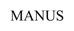 MANUS - official mark drawing from the USPTO record