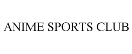 ANIME SPORTS CLUB - official mark drawing from the USPTO record
