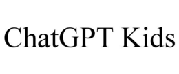 CHATGPT KIDS - official mark drawing from the USPTO record