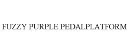 FUZZY PURPLE PEDALPLATFORM - official mark drawing from the USPTO record