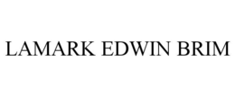 LAMARK EDWIN BRIM - official mark drawing from the USPTO record
