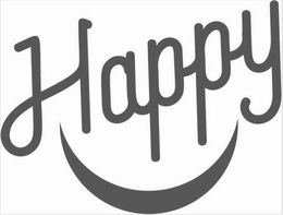 HAPPY - official mark drawing from the USPTO record