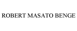 ROBERT MASATO BENGE - official mark drawing from the USPTO record